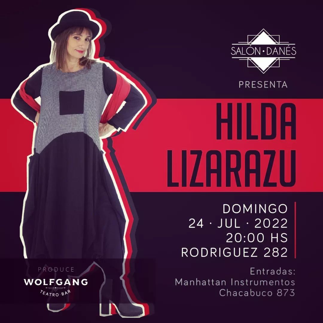 Hilda lizarazu en Tandil 24 de agosto 2022